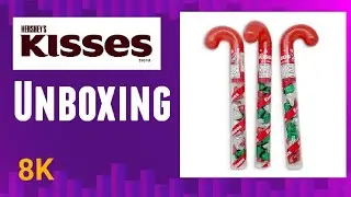 UNBOXING Hershey's Candy Cane Kisses! - 8K