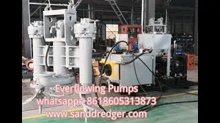 Hydraulic submersible agitator sand dredge pump with drege cutter head