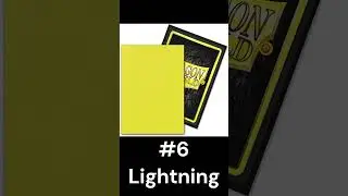 Top 10 Card Sleeves Colors #mtg #magicthegathering #magic #shorts #short