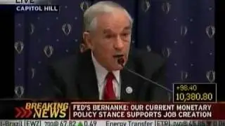 Ron Paul Questions Ben Bernanke about the Federal Reserve (2/24/10)