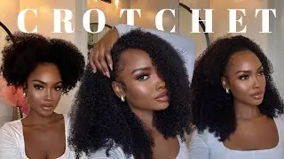 Most Natural Looking Crotchet Install | Very Detailed Tutorial | Hot Braids 4a-4b Hair