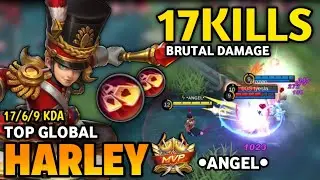 HARLEY BEST BUILD 2022 | TOP GLOBAL HARLEY GAMEPLAY | MOBILE LEGENDS✓