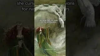This Irish Tragedy Made Swans Untouchable #ChildrenOfLir #CreepyHistory #DarkLegends #FolkloreFriday