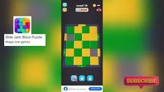 Slide Jam Level 10 Walkthrough 🧩 | Step-by-Step Puzzle Solution!