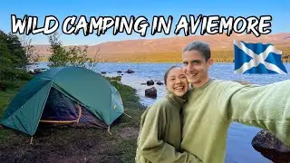 Wild Camping in Aviemore, Scotland 🏴󠁧󠁢󠁳󠁣󠁴󠁿