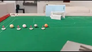 Allenamento al tiro per il Calcio da Tavolo