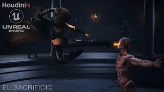 Sacrificio in Unreal  - VFX with Houdini and Niagara
