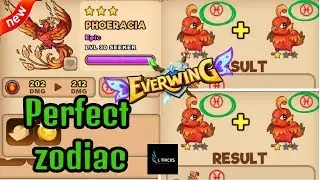 How to create Everwing perfect zodiac  using 3 or 4 same signs