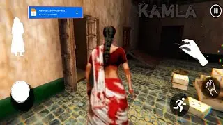 PLAYING AS KAMLA IN KAMLA HORROR GAME ANDROID || Android Horror Game EP-8 ( mod menu)