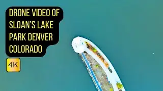 Drone Video of Sloan's Lake Park in Denver Colorado | Epic Aerial Footage in Cinematic 4K | 𖥂🛰📸