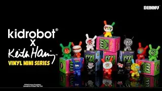 Limited Edition Kidrobot x Keith Haring Collectible Dunny Designer Art Toy Series Available Now