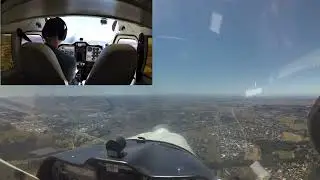Landing at Riddels Creek December 2024   Tecnam P92 Eaglet
