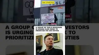 Tesla Investors Demand Elon Musk&rsquo;s Full-Time Focus: 40-Hour Week to Fix Sales Slump | May 29, 2025