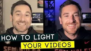 Youtube Video Lighting Setup WALKTHROUGH | EASY YOUTUBE LIGHTING