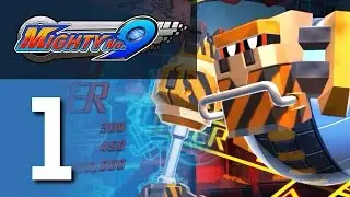 Mighty No. 9 - Walkthrough Mission 1: City | Round Digger - No Commentary
