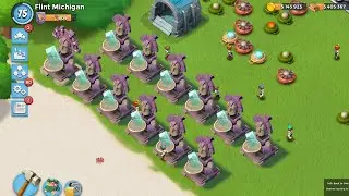 BOOM BEACH / NEW WORLD RECORD IN POWER STONE CHANCE 860%