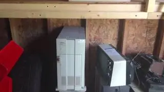 Tech Vlog - June 23rd, 2016 - Moving my computer collection inside
