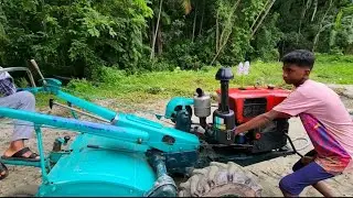 Best way amazing power Teller machine Start / how to see amazing diesel engine machine Start 