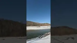 Dies ist der Black River am Centerville Access in Centerville, Missouri.