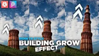 Multilayered Building Grow effect in Kinemaster | Benn TK Style