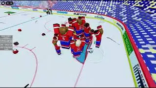 Playing Ro-Hockey-World-Tour and winning the Cup!