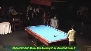 Bigfoot 10-Ball 2013 Southern Classic Shane Van Boening VS. Dennis Orcollo Part 1