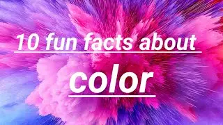 Amazing facts about color ll Psychology facts about color ll #colorfacts