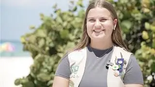 Girl Scout aims to save turtles by keeping beaches clean