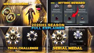 Pubg beta 4.2 2026H1 season rewars full explained | KARNA THE GAMER 