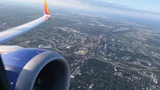 Southwest Airlines 737 MAX 8 Takeoff and Landing | Columbus CMH - Chicago MDW