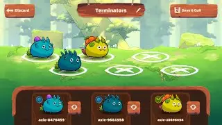 Axie Origin Terminator Build