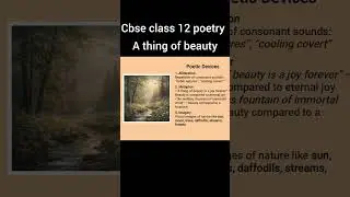 A thing of beauty | class 12 poetry #viral #shortsfeed #trending #education #exam #class12 #poetry