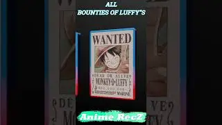 All Luffy's bounty poster in one piece || Chapter 1050+ Updated.