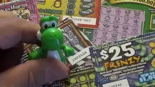 Lottery Scratch Off Tickets From Nevada Arcade Channel & Yoshi