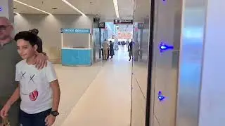 Miami International Airport.  Terminal J. Rental Car Center. Transporte Publico. Paso a Paso