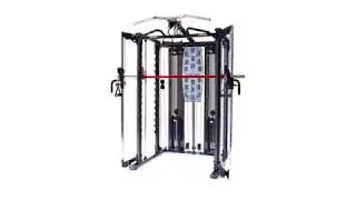 360 graden: Inspire SCS Smith Cage System - incl. Trainingsbank - Leg Developer - Preacher Curl