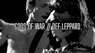 Gods of War (sub. español) // Def Leppard