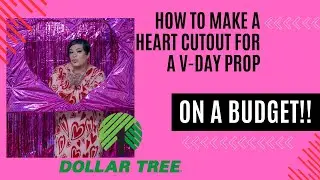 How to create a heart shaped prop for a V-DAY Set