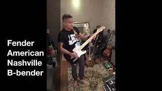 Fender American Nashville B-Bender Telecaster -  Andre Dinuth @ams.guitar
