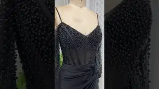 Light up the night in this NEW dazzling crystal gown🍸✨ #weddingdress#promdresses  #eveningdress