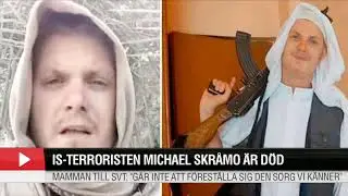 IS-terroristen Michael Skråmo är död