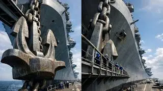 The Supercarrier Anchor That Controls 112,000 Tons. Mega Engineering & Heavy Industry Documentary
