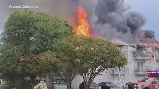 Fire reported at condo complex in East Dallas, officials say