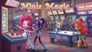 Equestria Girls Minis Toy Magic Comes Alive Fan Video AI Gen
