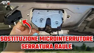 Sostituzione Micro Interruttore Serratura Baule su Fiat Bravo