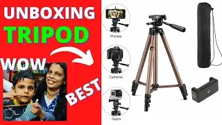 Unboxing Tripod Stand | Best Tripod Online | Low cost Tripod Online | Tripod 1000 Rs @unboxing dude