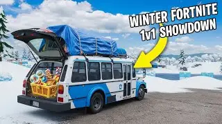 Father-Son Fortnite Face-Off: Winter Fest Showdown Edition