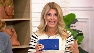 Lug Satin Luxe Wallet - Surrey on QVC