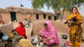 Full Day Routine of Village Women Pakistan | Ancient Culture | Traditional Cooking & Village Life
