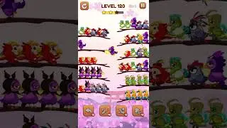 Bird Sort 2: Color Puzzle Level 120 #games #gaming #gameplay